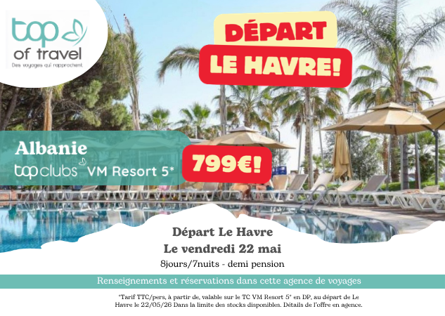 Top of travel – Promotion Albanie